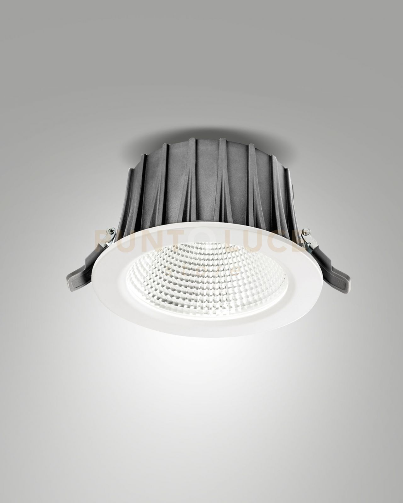 foto del prodotto baku faretto ad incasso 20w 4000k 2430lm bianco on off