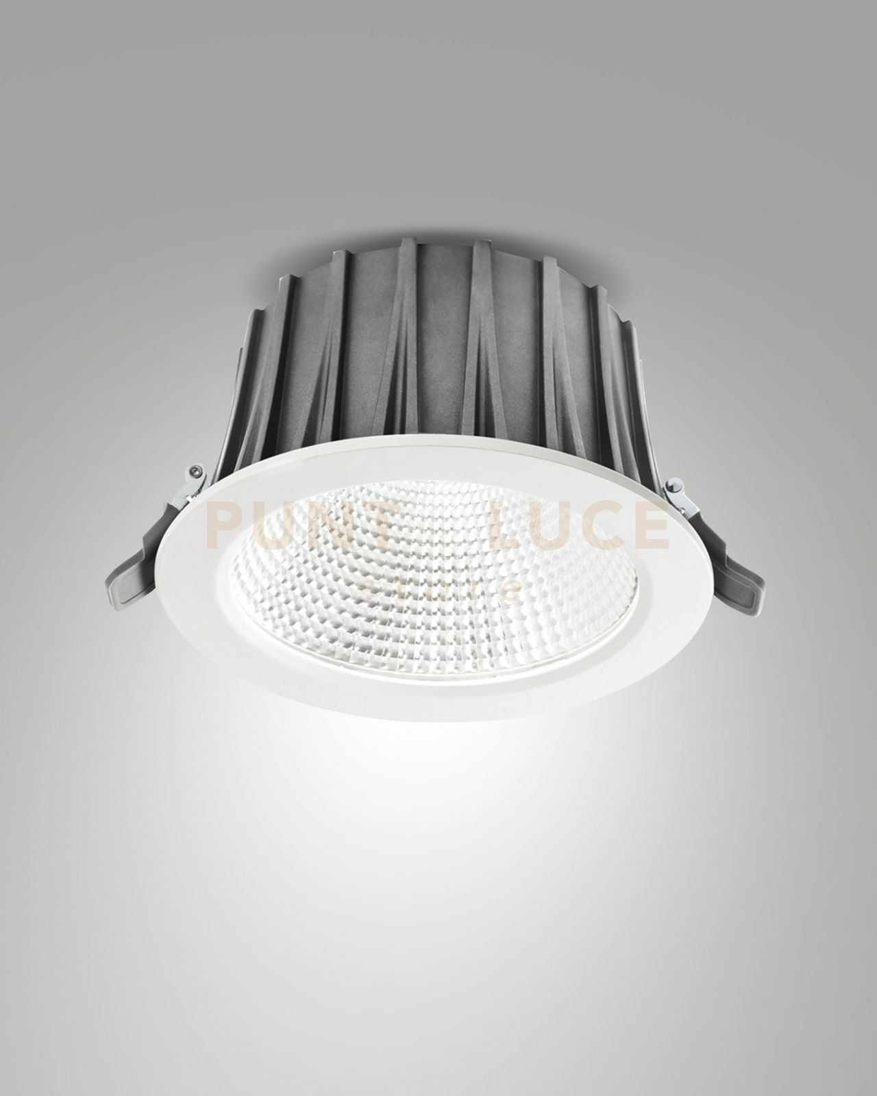 foto del prodotto baku faretto ad incasso 30w 3000k 3240 lm bianco dimmerabile 0-10v