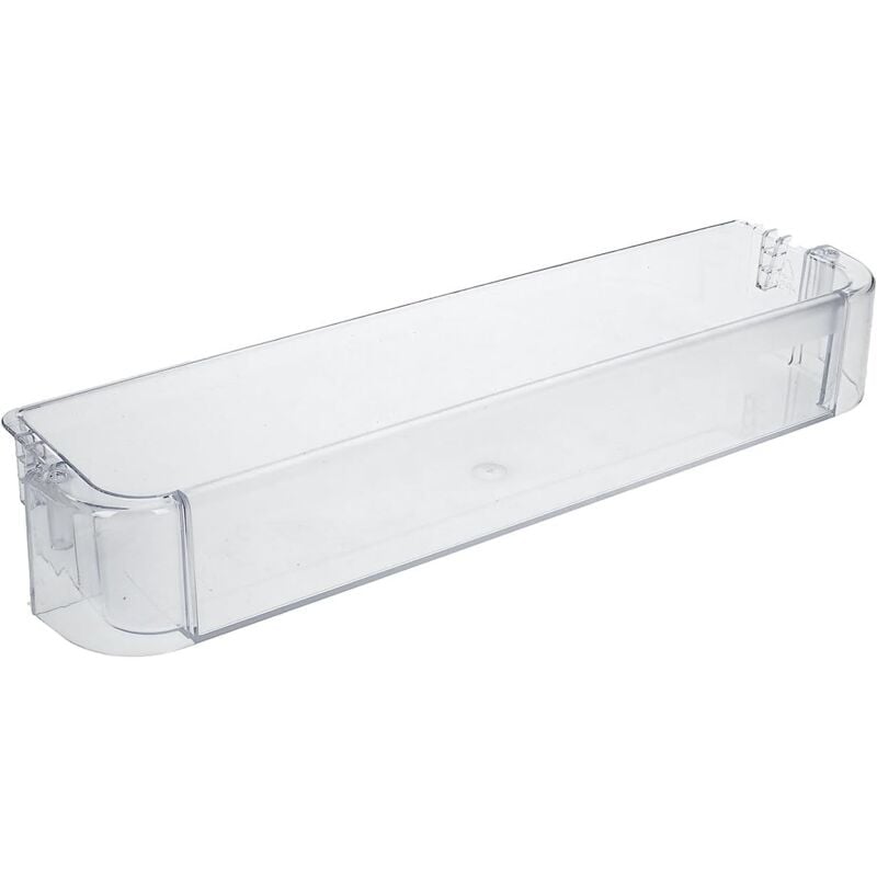 foto del prodotto balconcino mensola portabottiglie per frigorifero whirlpool bauknecht hotpoint ariston, dimensioni 441x105x65 mm trasparente