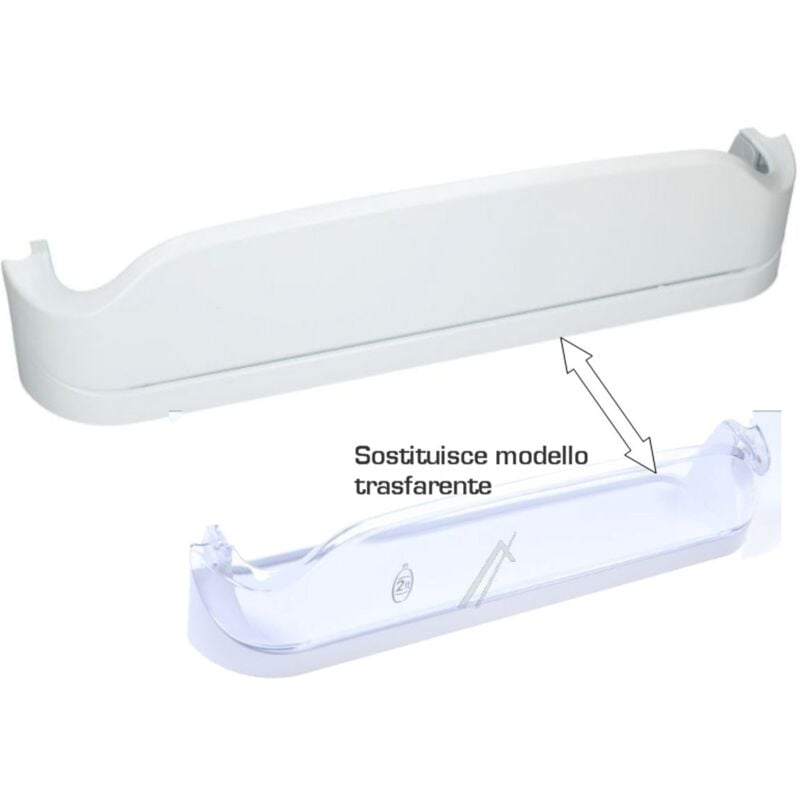 foto del prodotto balconcino porta bottiglie frigorifero ariston hotpoint 410x105x105mm