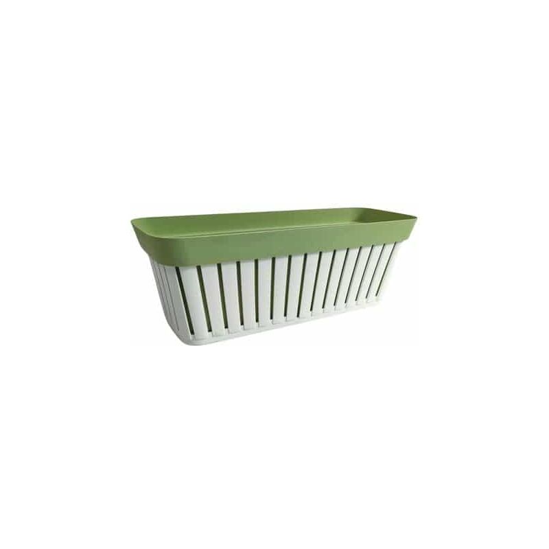 foto del prodotto balconetta linea kreta 40 bianco verde pallido ecoplast