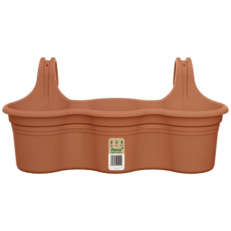 foto del prodotto balconetta mediterran balcony hanger trio terracotta florus