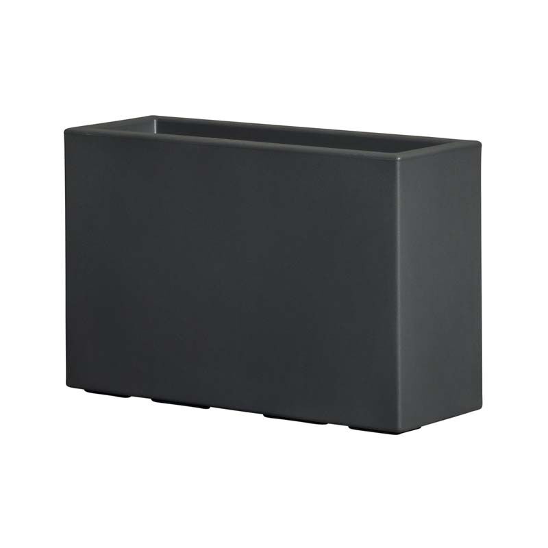 foto del prodotto balconetta rettangolare in resina fenice h. 55 cm. antracite