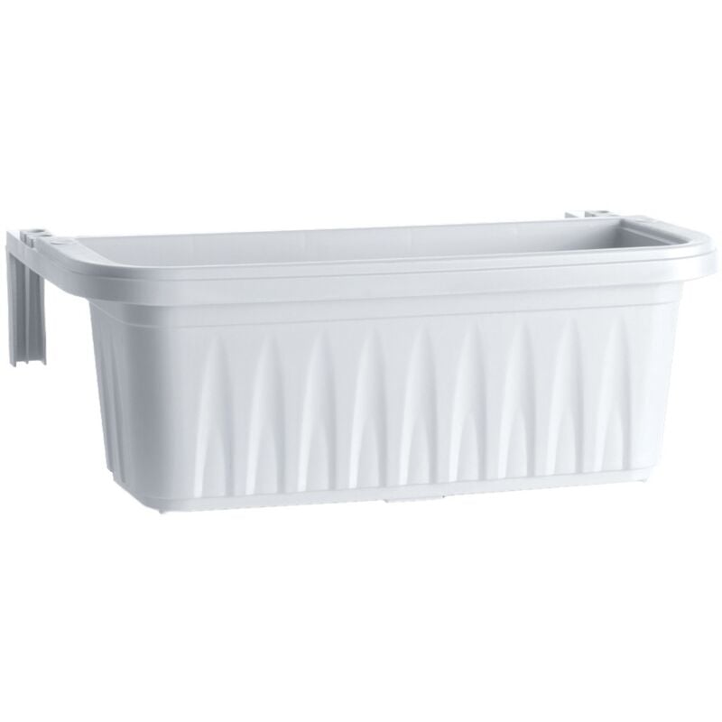 foto del prodotto balconetta rettangolare rondine cm 50x20xh.18,5 lt.11 bianco