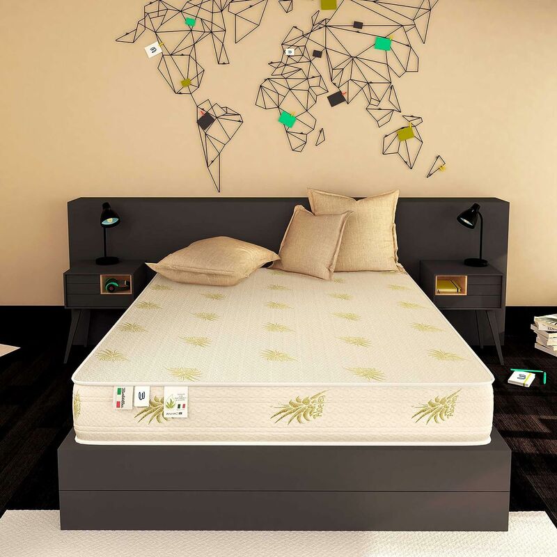 foto del prodotto baldiflex materasso memory 30 cm duck premium plus con fodera aloe vera matrimoniale misura 160x200 cm