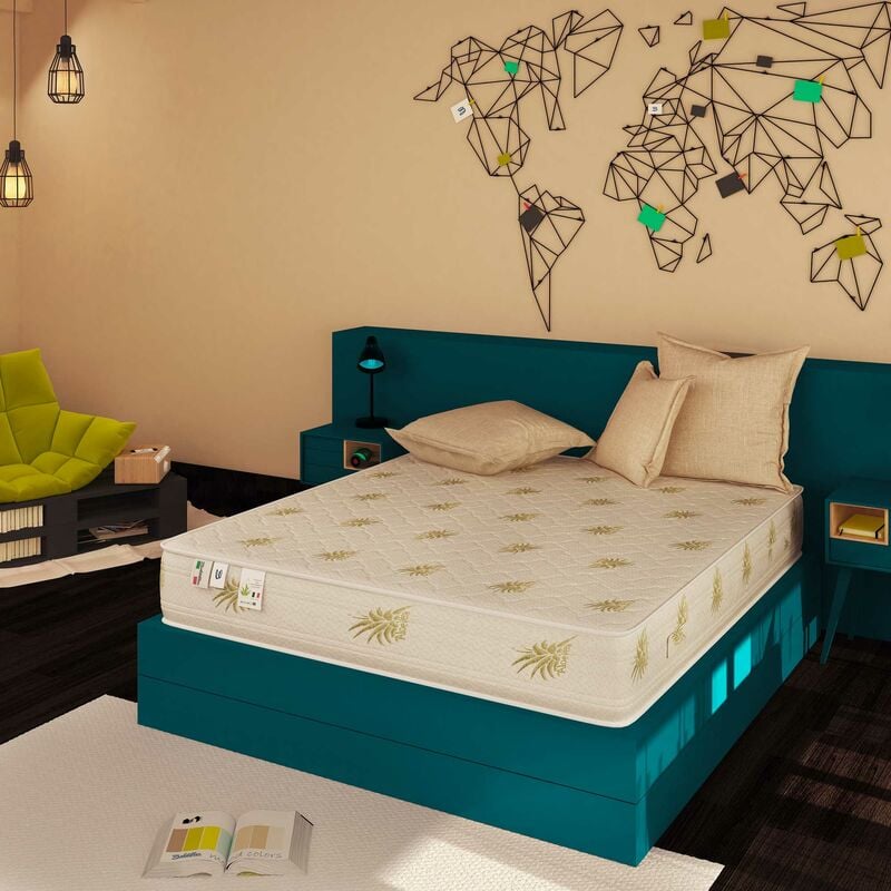 foto del prodotto baldiflex materasso memory e poliuretano easy 2.0 alto 22 cm antiacaro 85x190 cm