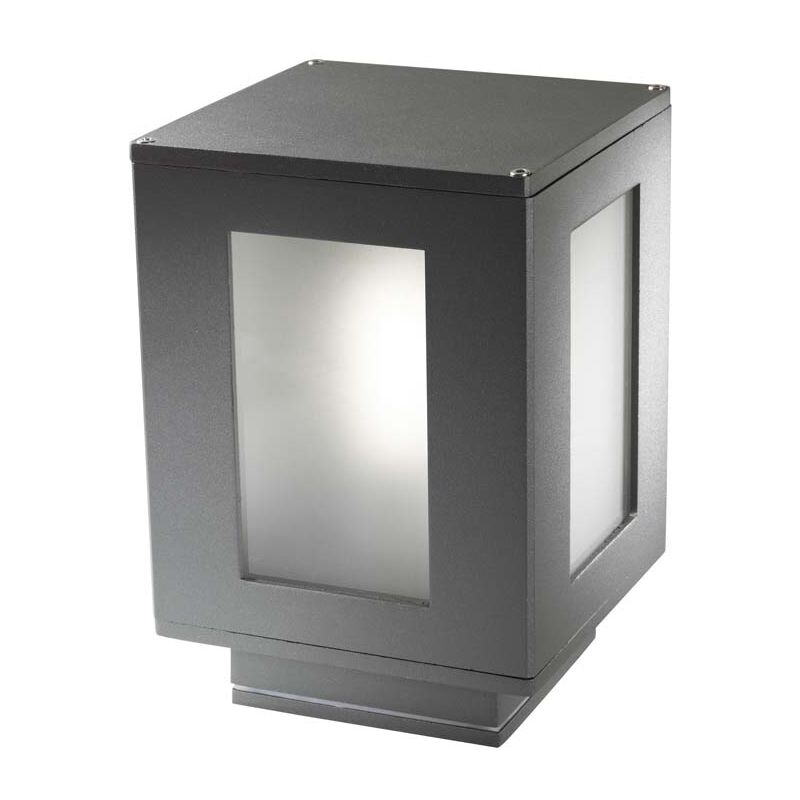 foto del prodotto baliza ip44 alfil e27 23w grigio urbano