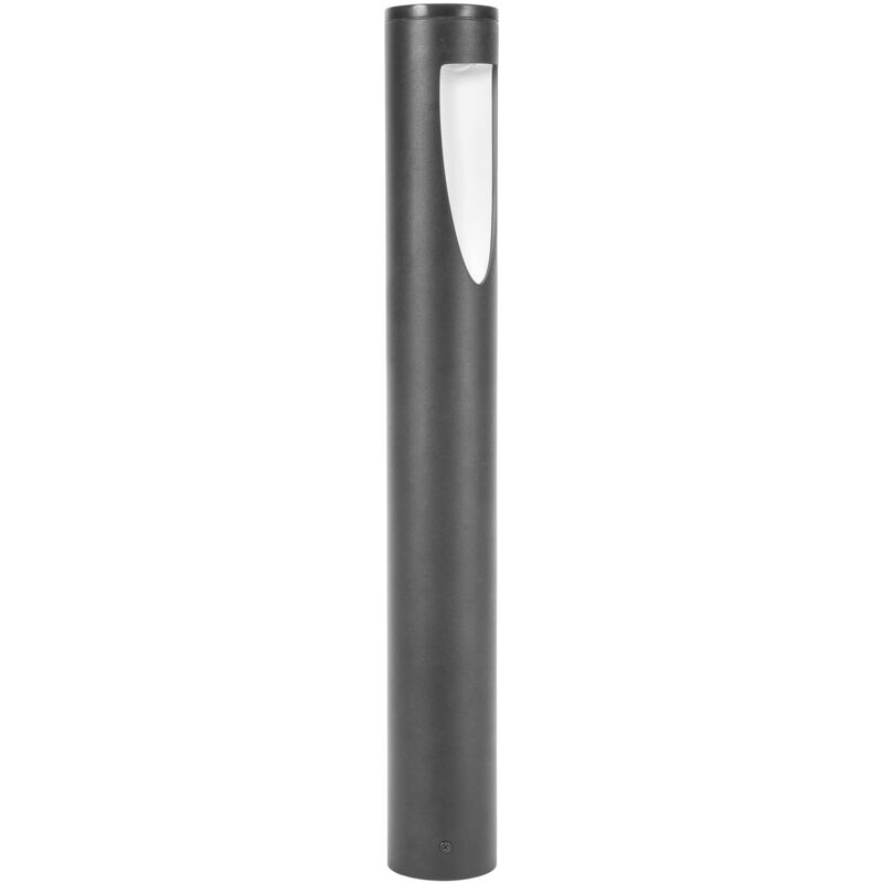 foto del prodotto baliza led rewood 7.1w ip54 blanco neutro 4000k, acabado gris urbano, iluminaci n exterior