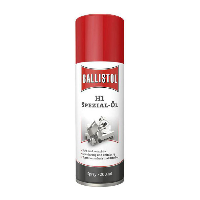 foto del prodotto ballistol lubrificante spray h1 200ml