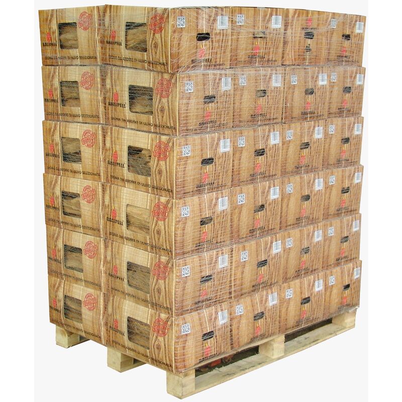 foto del prodotto baltpell legna da ardere di ulivo 10kg 48cartoni 480kg circa