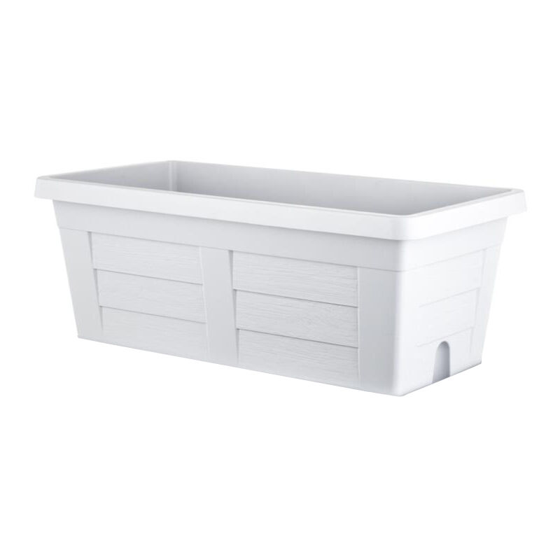 foto del prodotto bama fioriera tipo legno 80 x 40 x h34 cm colore ghiaccio