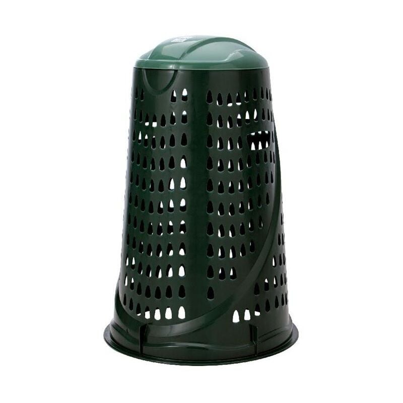 foto del prodotto bama pattumiera vario trespolo portasacco da giardino 110lt nero verde