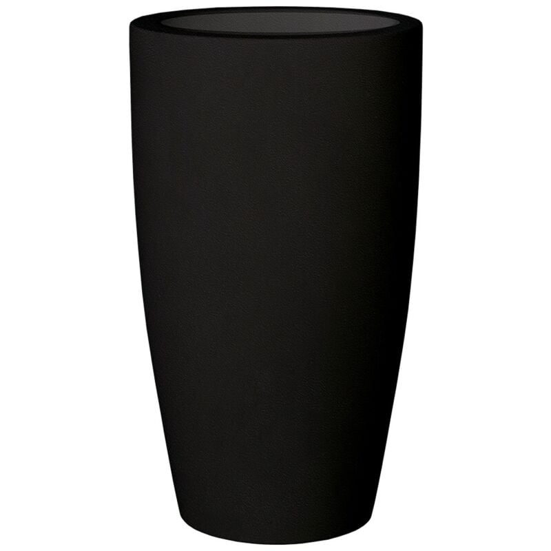 foto del prodotto bamb 70 fioriera alta e rotonda per interni ed esterni per piante e fiori molto resistente al passare del tempo. realizzata in polietilene in spagna