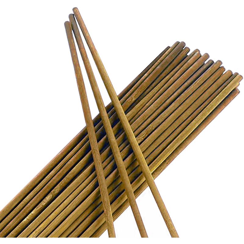foto del prodotto bamboo stick cm 50 beige, bastoncini di supporto per piante in vaso, 15 pezzi, mini tutori in bamb naturale per sostegno fiori in vaso tenax