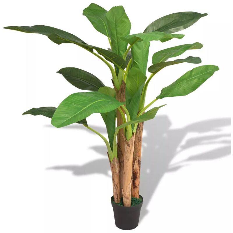 foto del prodotto banano artificiale con vaso 175 cm verde dec021936