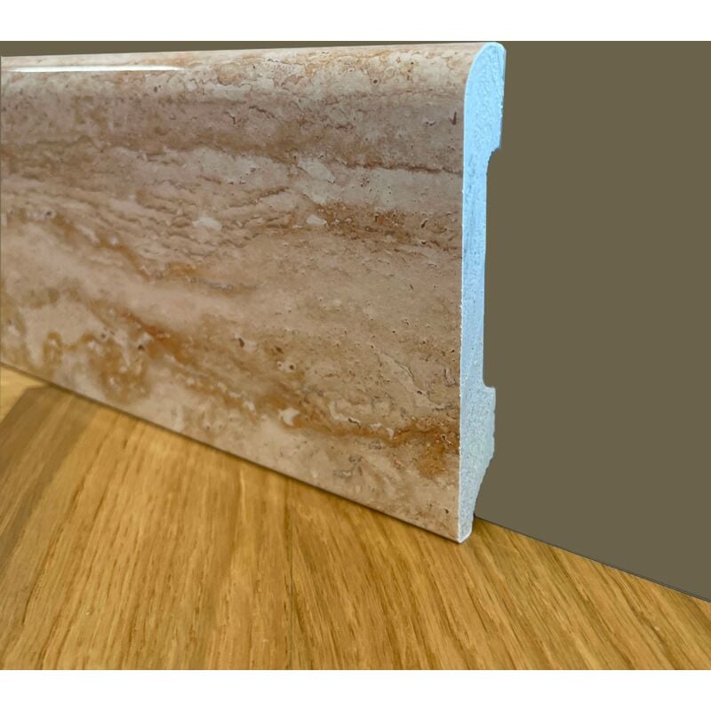 immagine 0 del prodotto bancale da 104ml di battiscopa bc lucido travertino 85x14x2000mm in polimeri