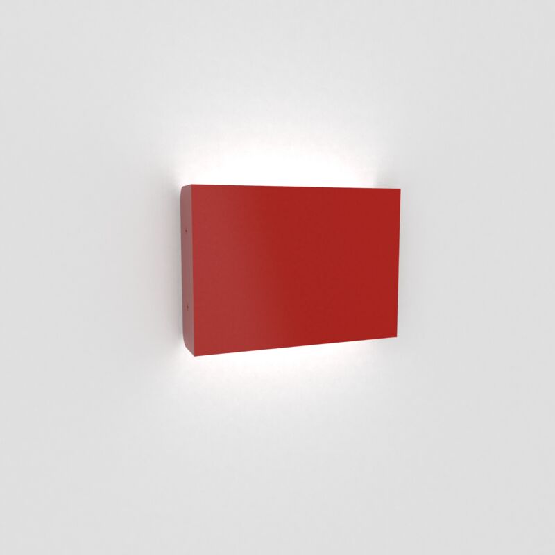 foto del prodotto band applique, strip led, 6w m, 4000k, metallo, rosso lucido, l.15 lumicom