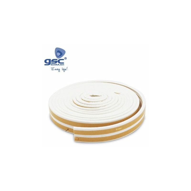 foto del prodotto banda adesiva in gomma 9mm 6m bianco gsc 003803808