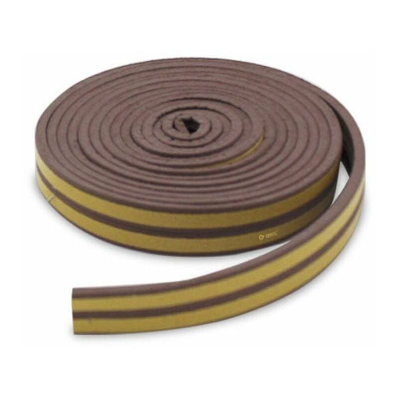 foto del prodotto banda adesiva in gomma 9mm 6m marrone gsc 003803809