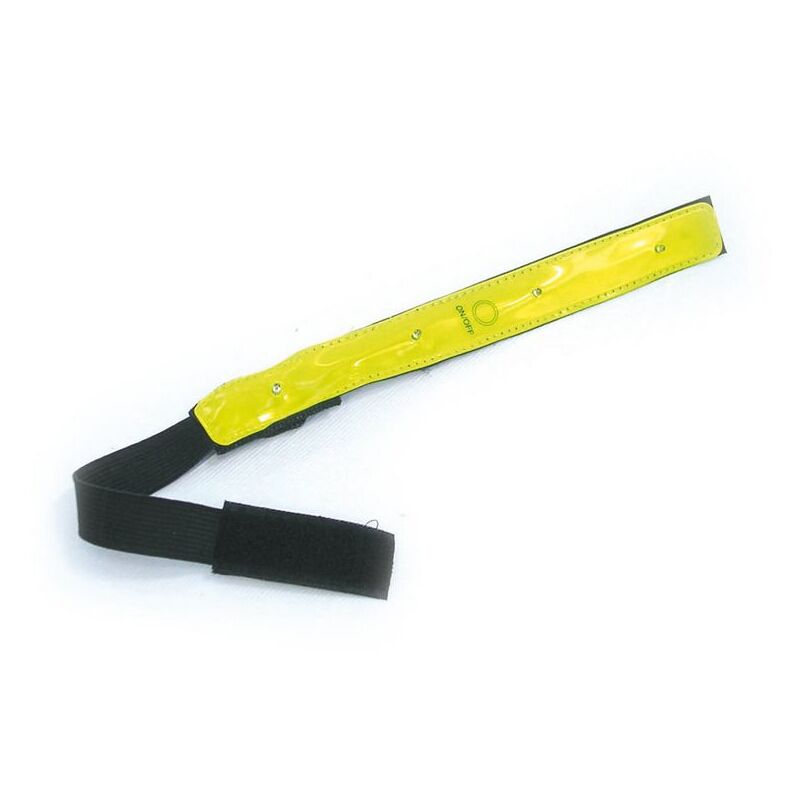 foto del prodotto banda di sicurezza catarifrangente con led per bicicicletta
