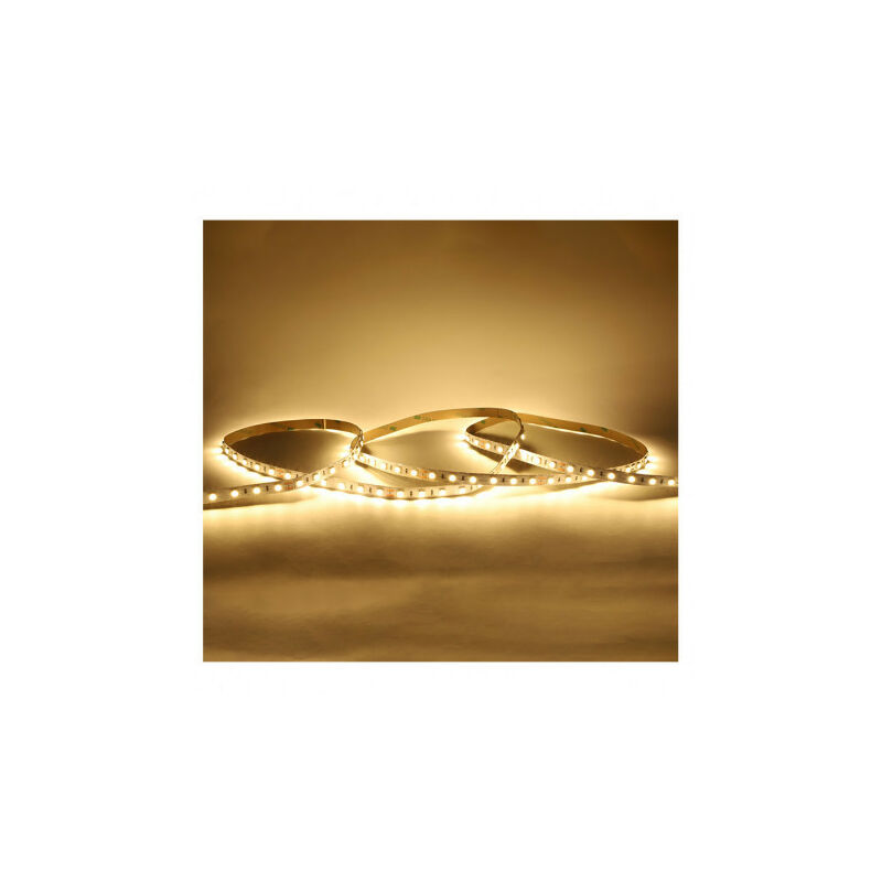 foto del prodotto banda led dimmerabile dc24v 10w m 960lm m 120 led m 120 ip54 bianco hot 3000k