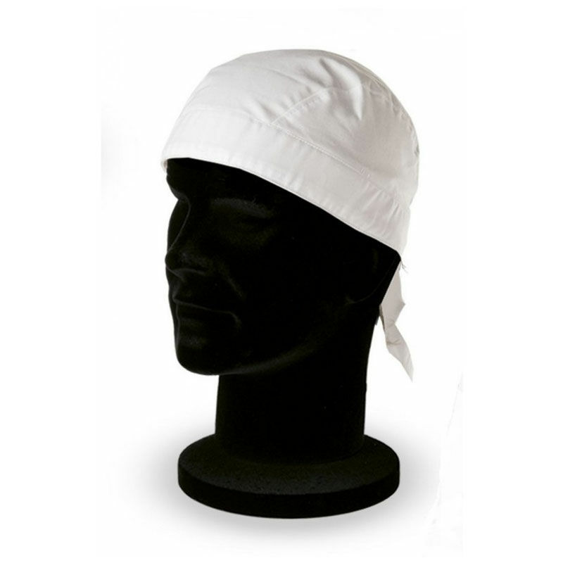 foto del prodotto bandana cuoco giblor s bianca art. 443