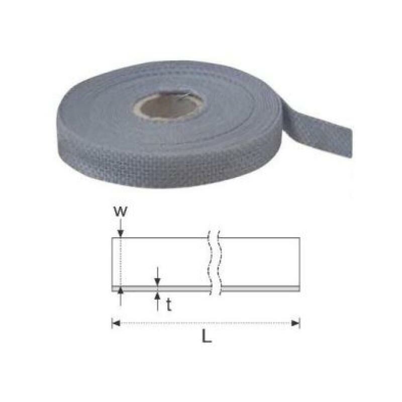 foto del prodotto bandella in tessuto friulsider 15mm x 10 m fbt15