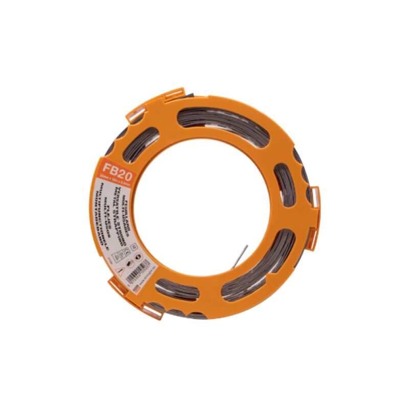 foto del prodotto bandella metallica friulsider perforata in rotolo 12mm x 10m - fbt12
