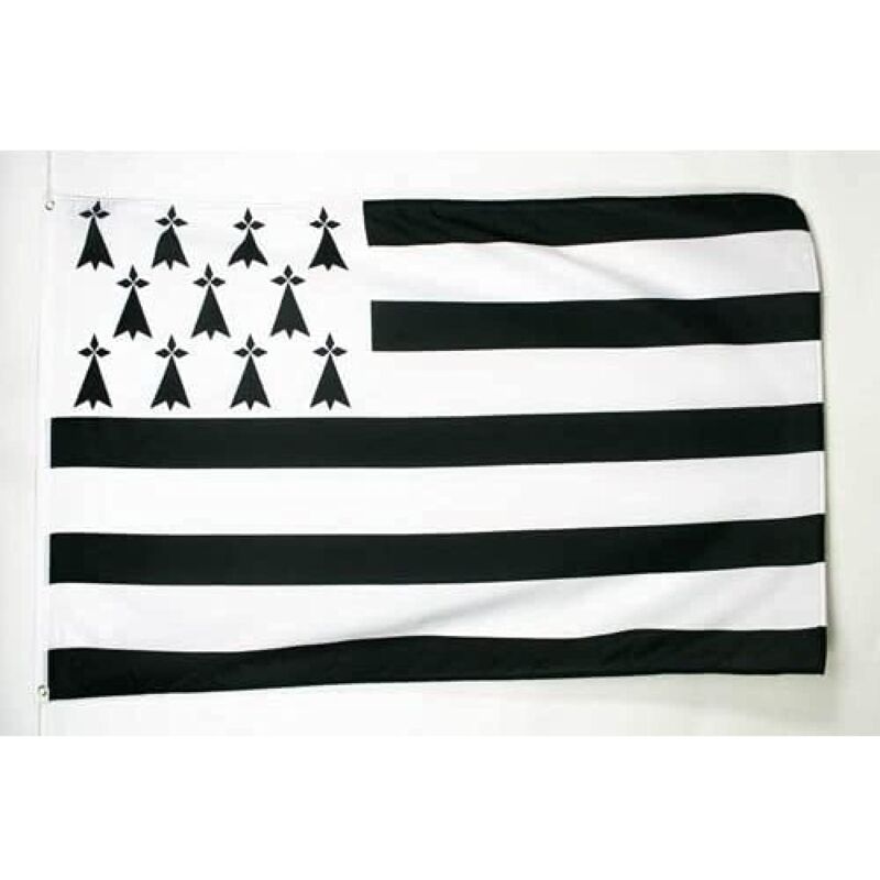 foto del prodotto bandiera bretagna 150x90cm - bandiera bretagne in francia 90 x 150 cm - az flag