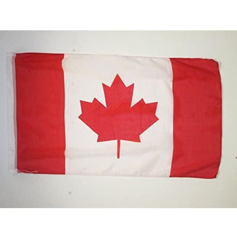 foto del prodotto bandiera canada 150x90cm - bandiera canadese 90 x 150 cm per tifosi - az flag