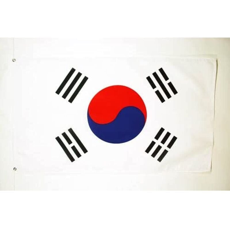foto del prodotto bandiera corea del sud 250x150cm gran bandiera sudcoreana 150 x 250 cm bandiere az flag
