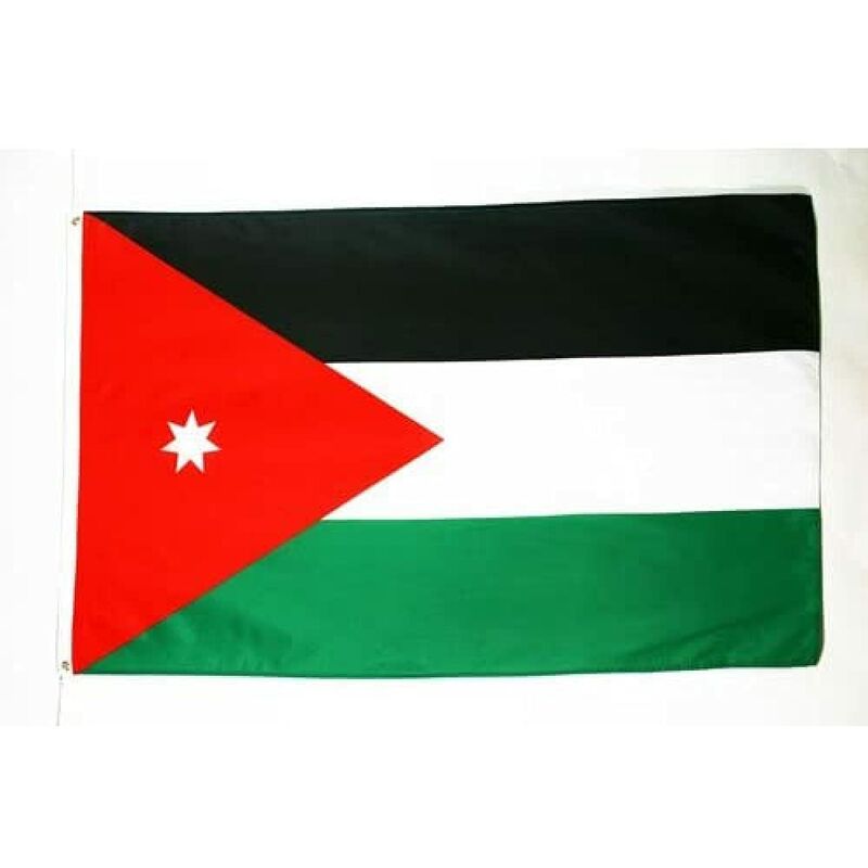 foto del prodotto bandiera giordania 150x90cm bandiera giordana 90 x 150 cm az flag