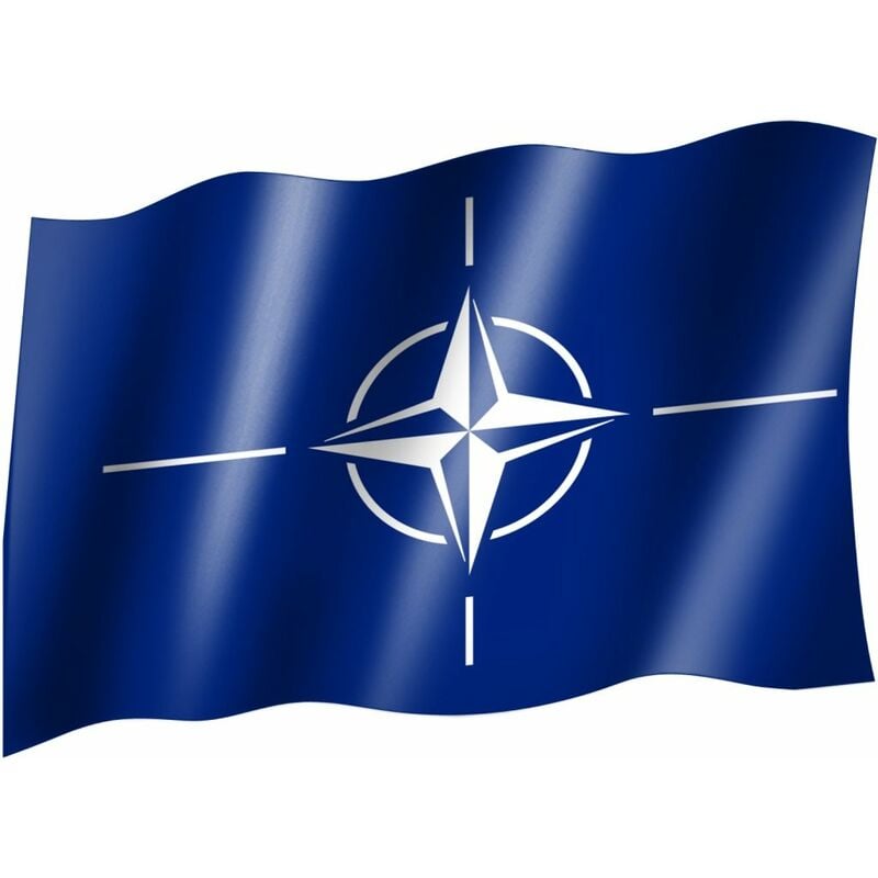 foto del prodotto bandiera/nato issare bandiera con occhielli 150 x 90 cm, molto buona qualità