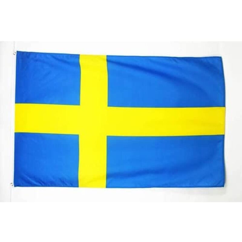 foto del prodotto bandiera svezia 250x150cm gran bandiera svedese 150 x 250 cm bandiere az flag