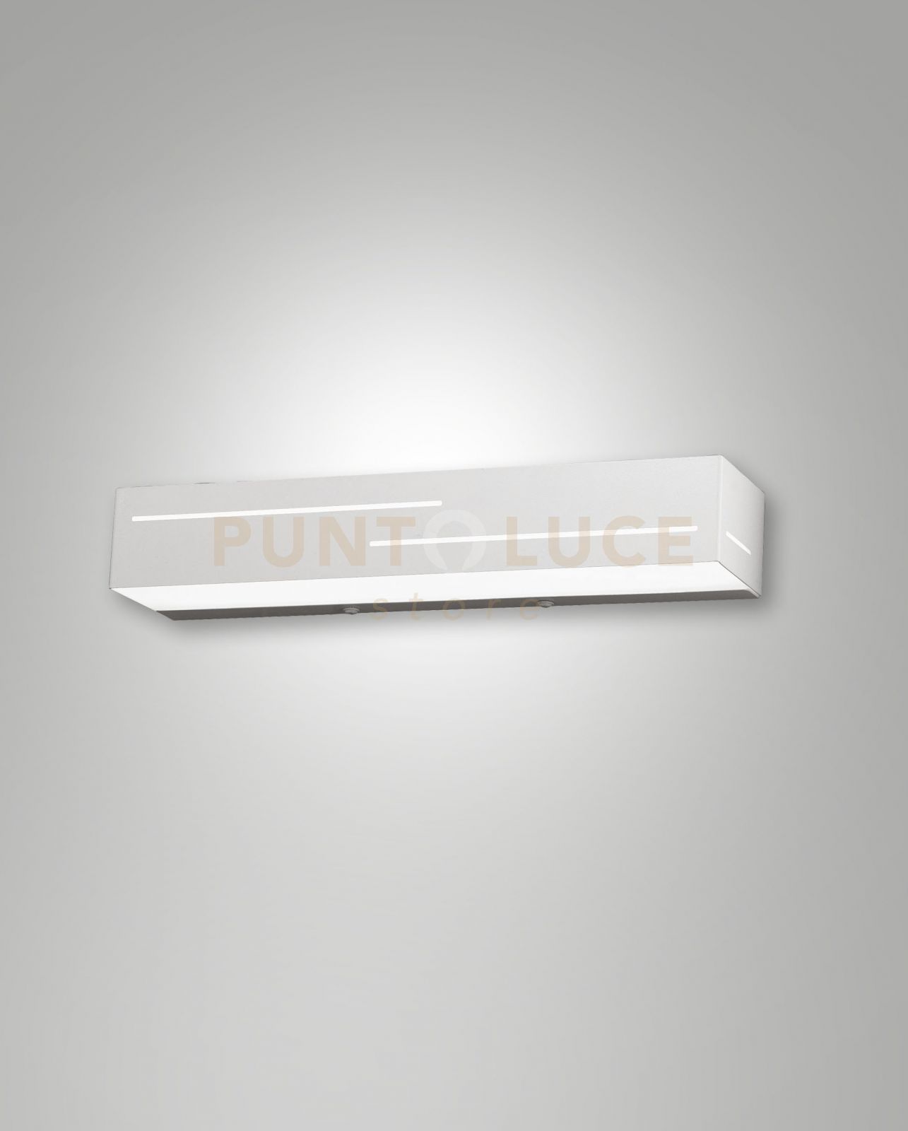 foto del prodotto banny applique bianco a led 3000k 18w 1700 lm 31cm ip20