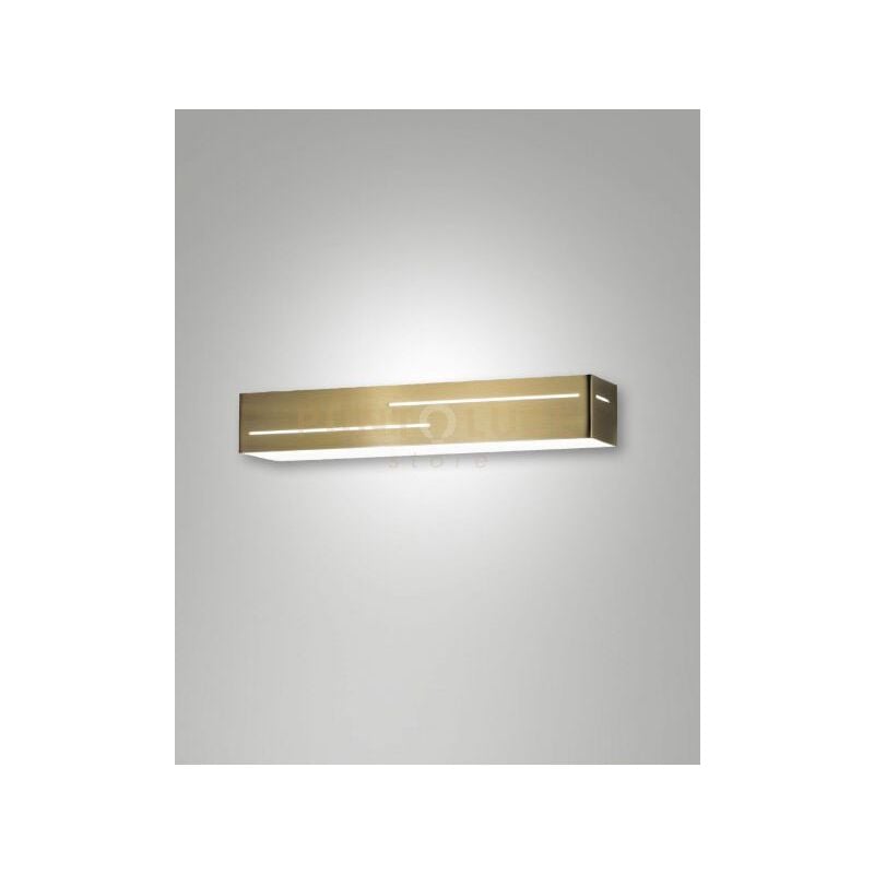 foto del prodotto banny applique ottone satinato a led 3000k 18w 1700 lm 31cm ip20
