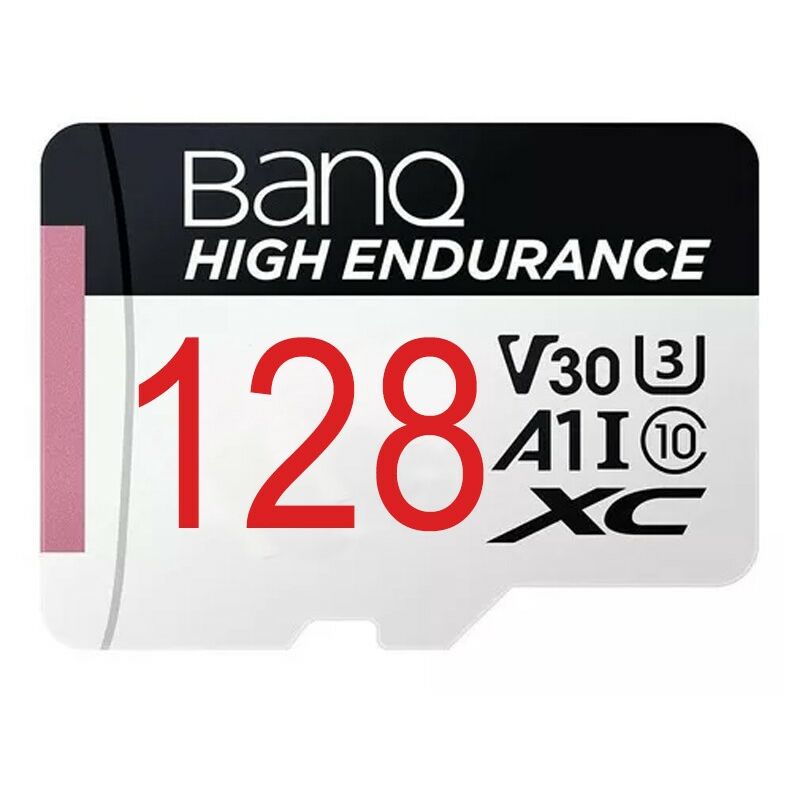 foto del prodotto banq scheda di memoria high endurance v30 classe 10a 128 gb