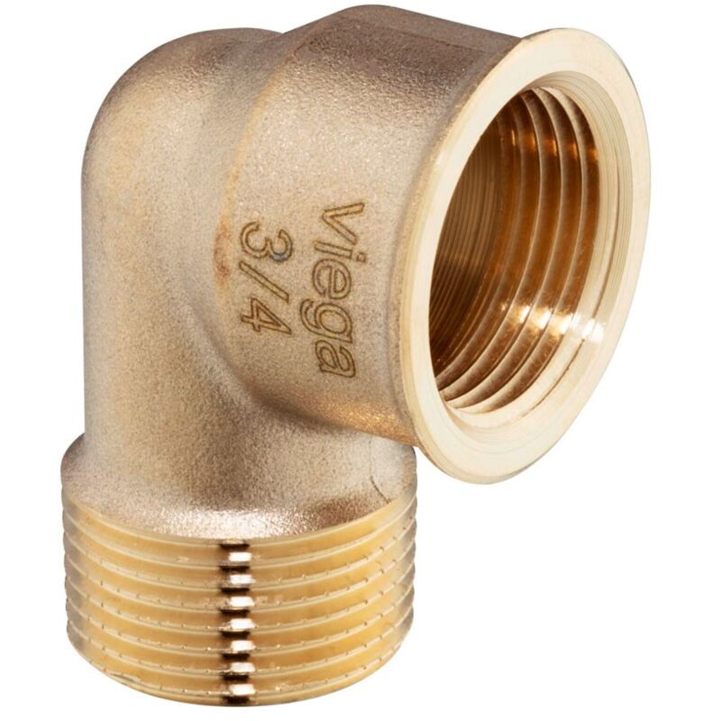 foto del prodotto banyo curva a 90 mf 3 4 bronzo, filettatura r, filettatura rp 264000