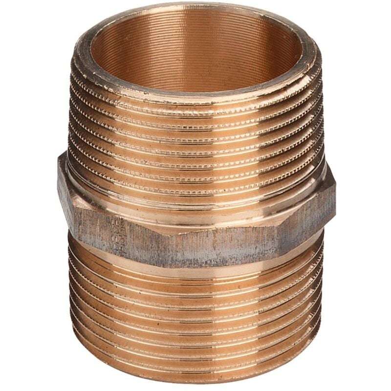 foto del prodotto banyo nipplo nipples vite doppia 1 , bronzo, filettatura r 266608