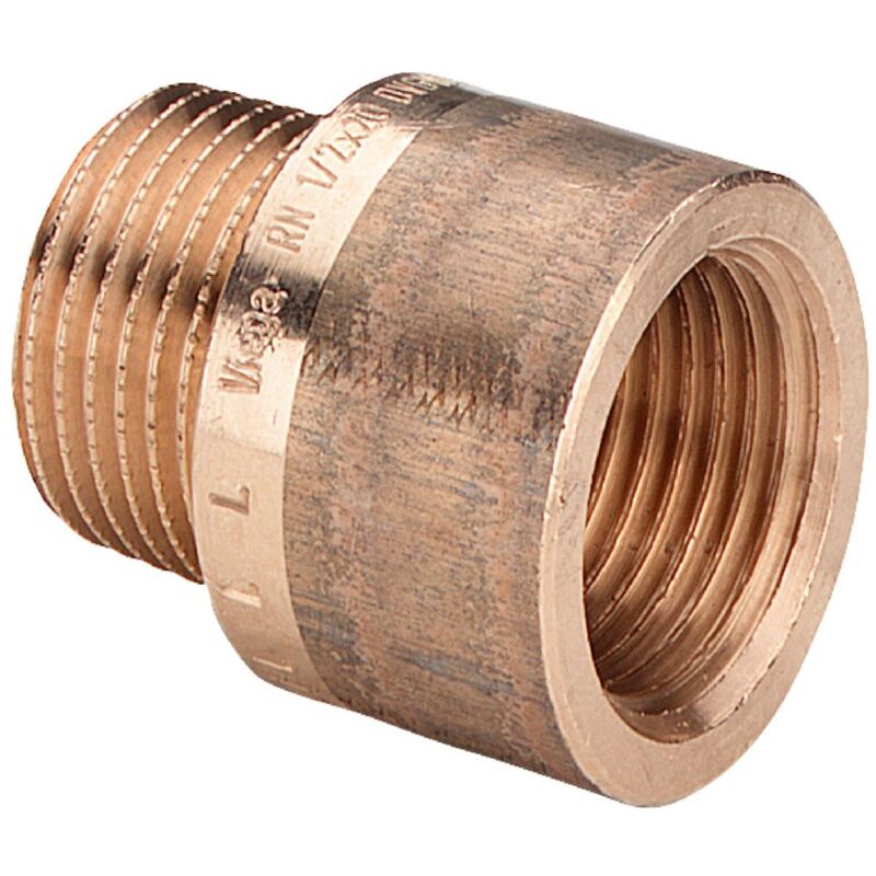 foto del prodotto banyo prolunga mf 1 2 x50 bronzo, filettatura r, filettatura rp 355012