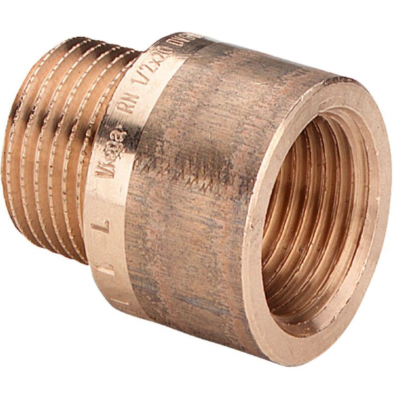 foto del prodotto banyo prolunga mf 3 4 xl.50mm bronzo, filettatura r, filettatura rp 357252