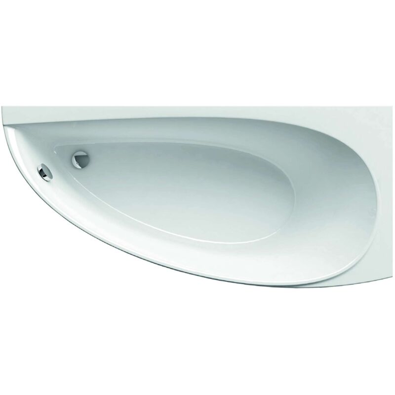foto del prodotto banyo ravak avocado vasca asimmetrica 150 r, 150x75 cm, destra, bianco cs01000000