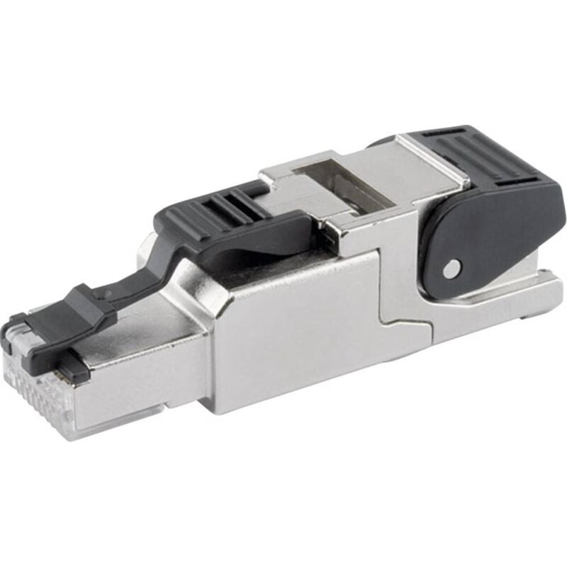 foto del prodotto banyo teleg rtner 100023037 spina rj45, intestabile sul posto 100023037 spina dritta 1 pz.