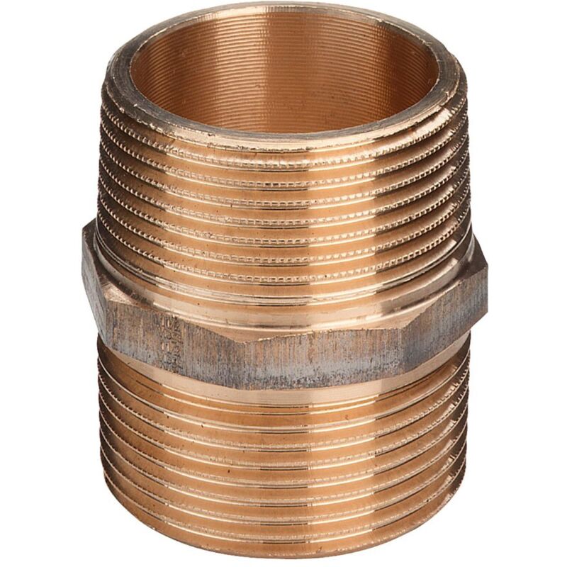 foto del prodotto banyo vite doppia 1 1 2 bronzo, filettatura r 269111