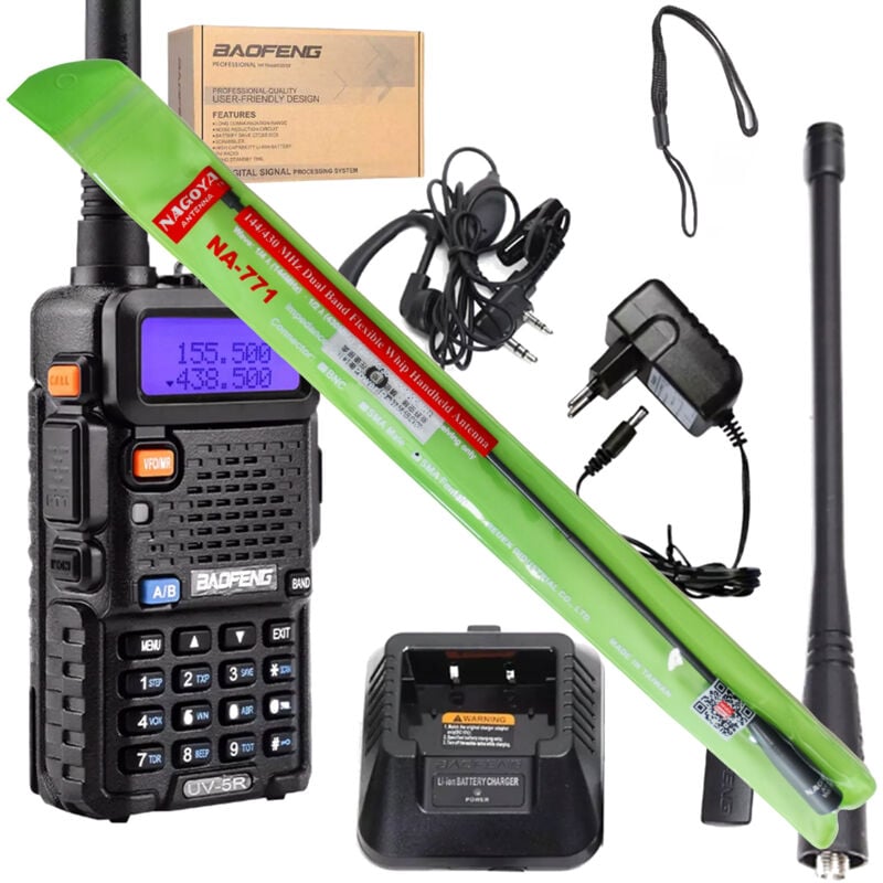 foto del prodotto baofeng uv 5r 8w nagoya na 771 sma f
