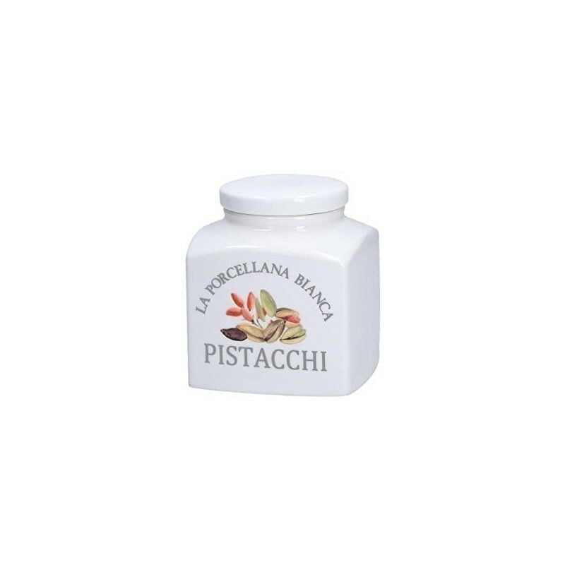 foto del prodotto barattolo 500ml pistacchi in porcellana linea conserva