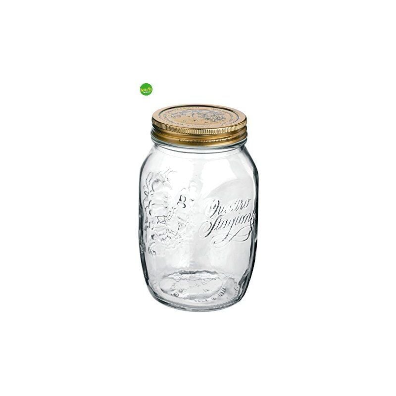 foto del prodotto barattolo bormioli 4 stagioni vetro trasparente tappo alluminio 700 ml
