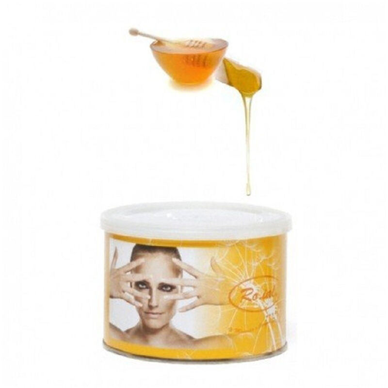 foto del prodotto barattolo cera depilatoria liposolubile miele 400ml scaldacera ceretta caldo trade shop traesio