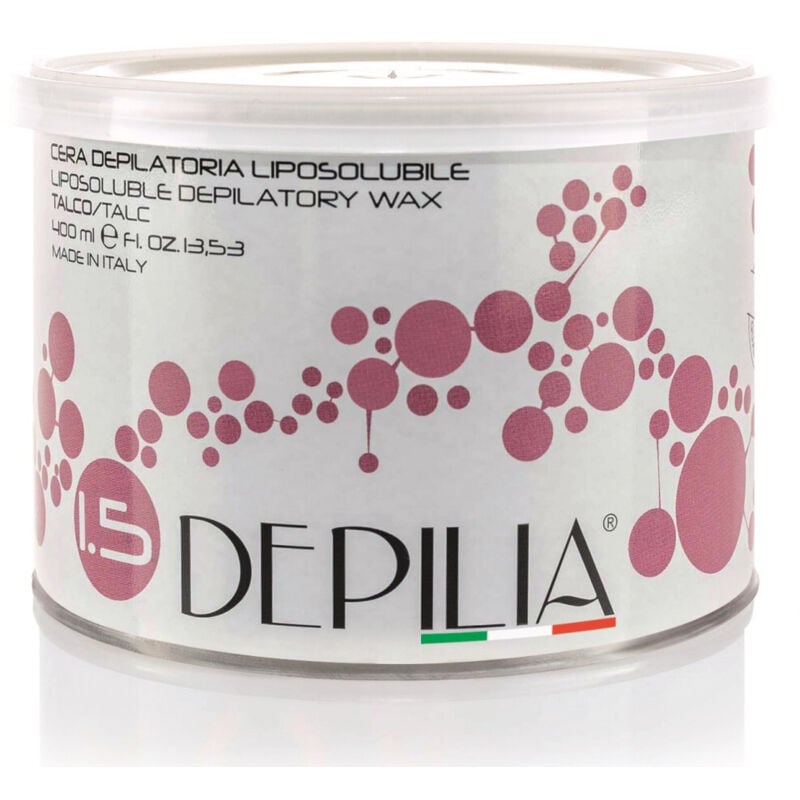 foto del prodotto barattolo cera depilatoria liposolubile talco 1.5 400ml ceretta depilazione trade shop traesio