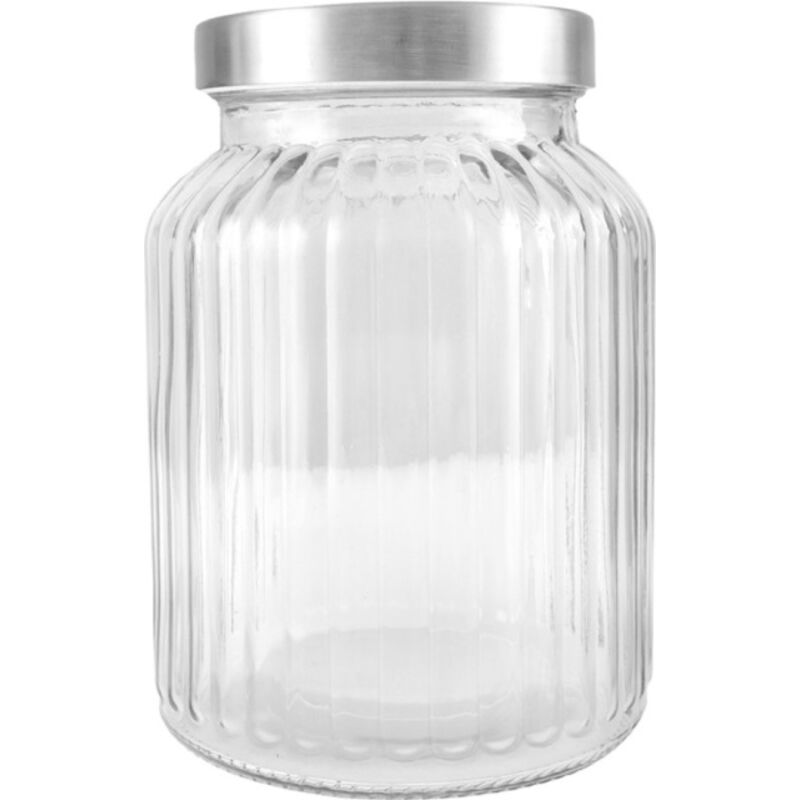 foto del prodotto barattolo classico tappo metallo grande trasparente 750 ml maury s